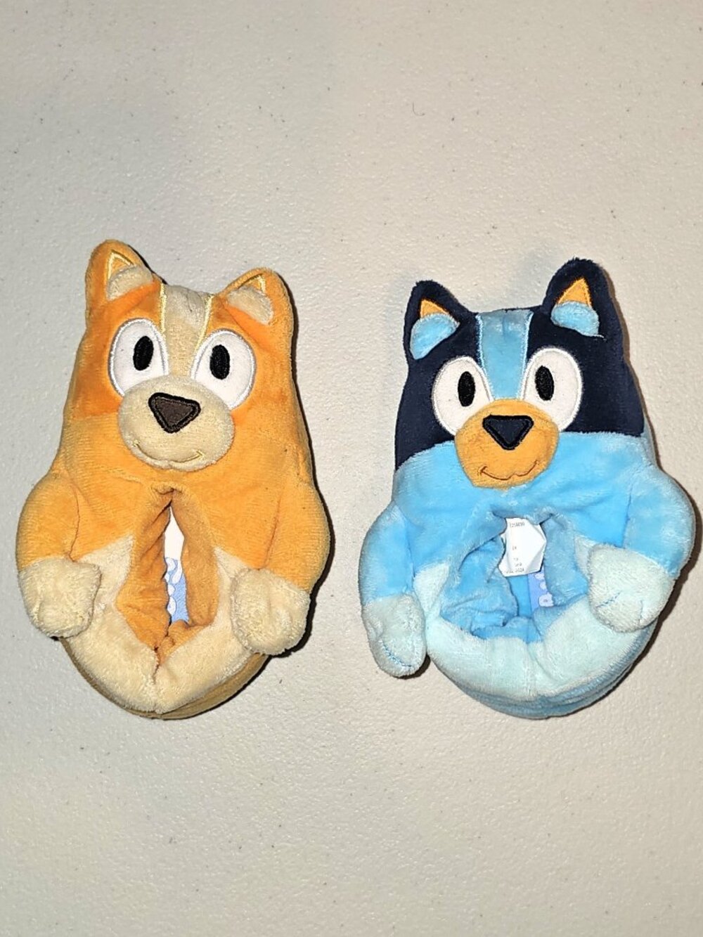 Bluey & Bingo Toddler Plush Slippers | Size 5/6 | Super Cozy for Cooler Weather